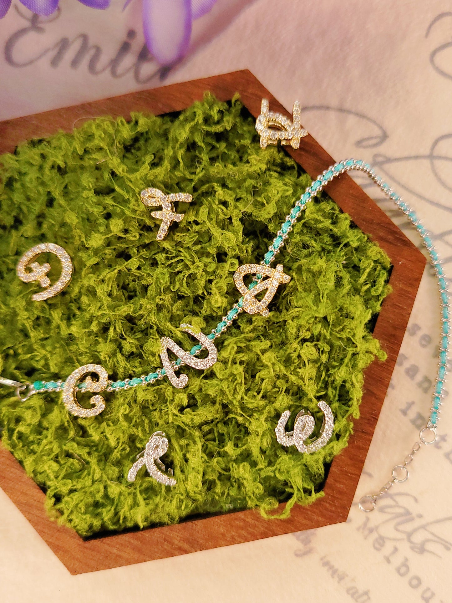 Letter F Charme-#13057@