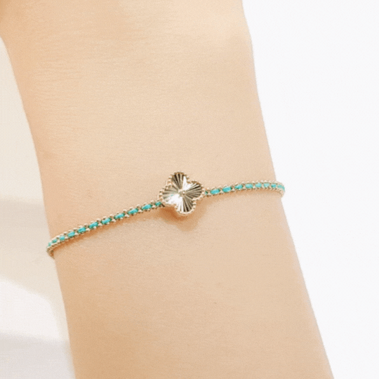 Malachite Charm-WK4092@
