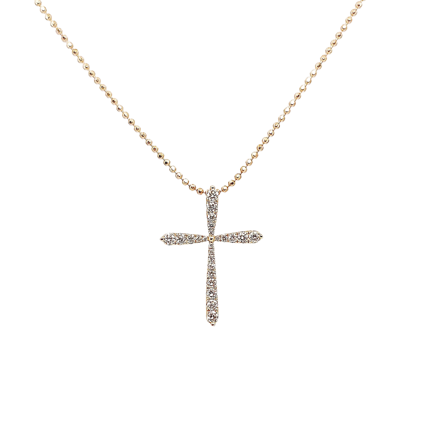 Diamond Cross Pendant-WK3797