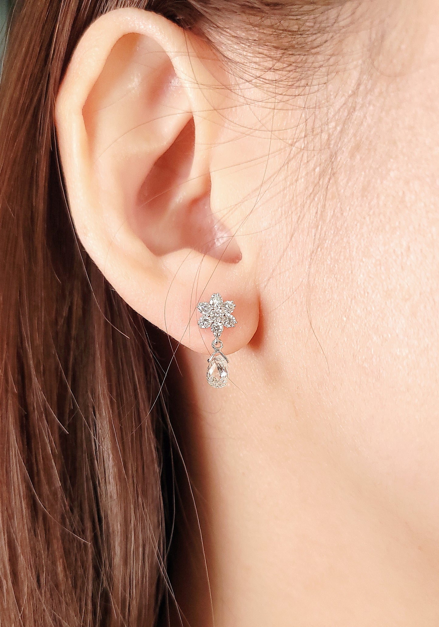 Diamond Earrings-WK4028