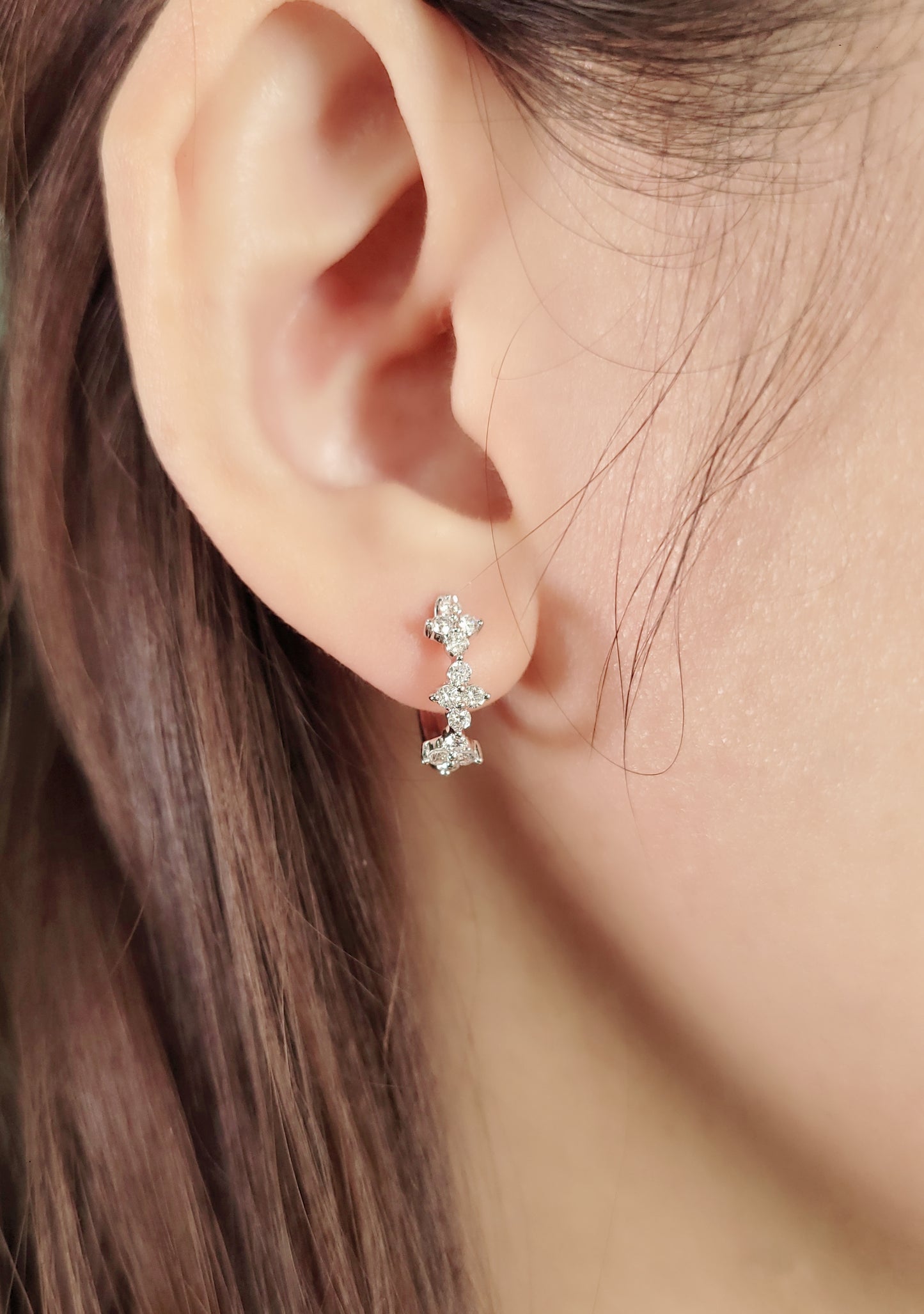 Diamond Earrings-WK4177