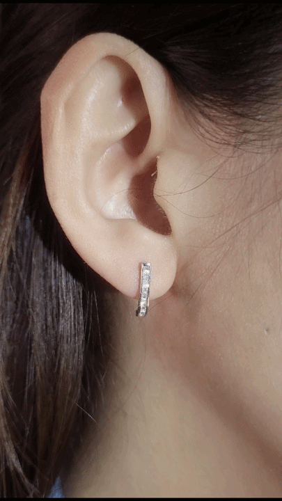 Diamond Earrings-WK4193@
