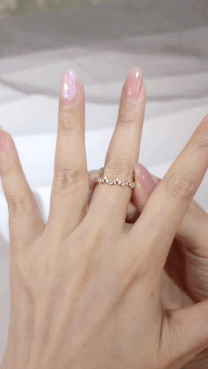 Open Diamond Ring-WK4259@