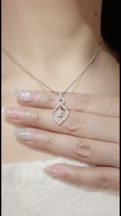 GIA 0.30CT Diamond Pendant-ZEO00014609
