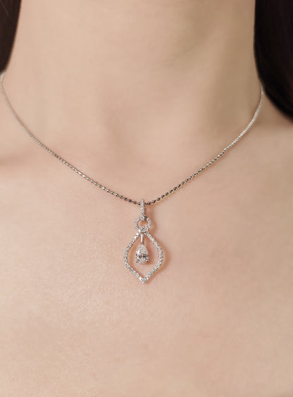 GIA 0.30CT Diamond Pendant-ZEO00014609
