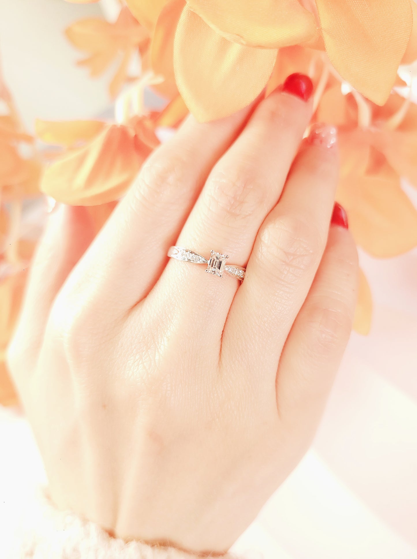 GIA 0.32 CT Diamond Ring-ZFO00025439