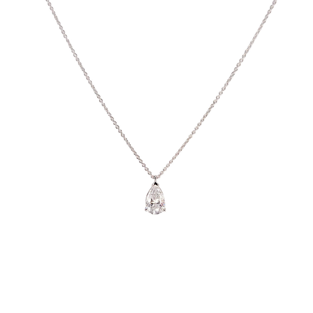 GIA 0.73CT Diamond Necklace-ZAO00005218