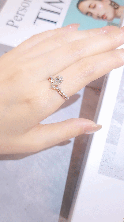 GIA 1.08CT Diamond Ring-WK4095