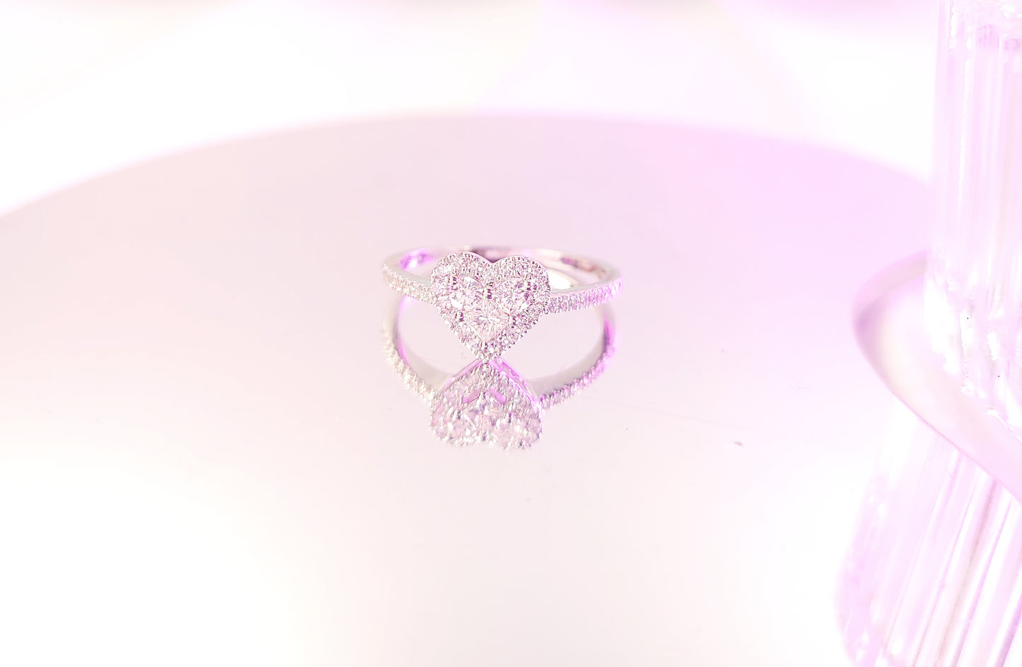 Heart Diamond Ring-WK4055