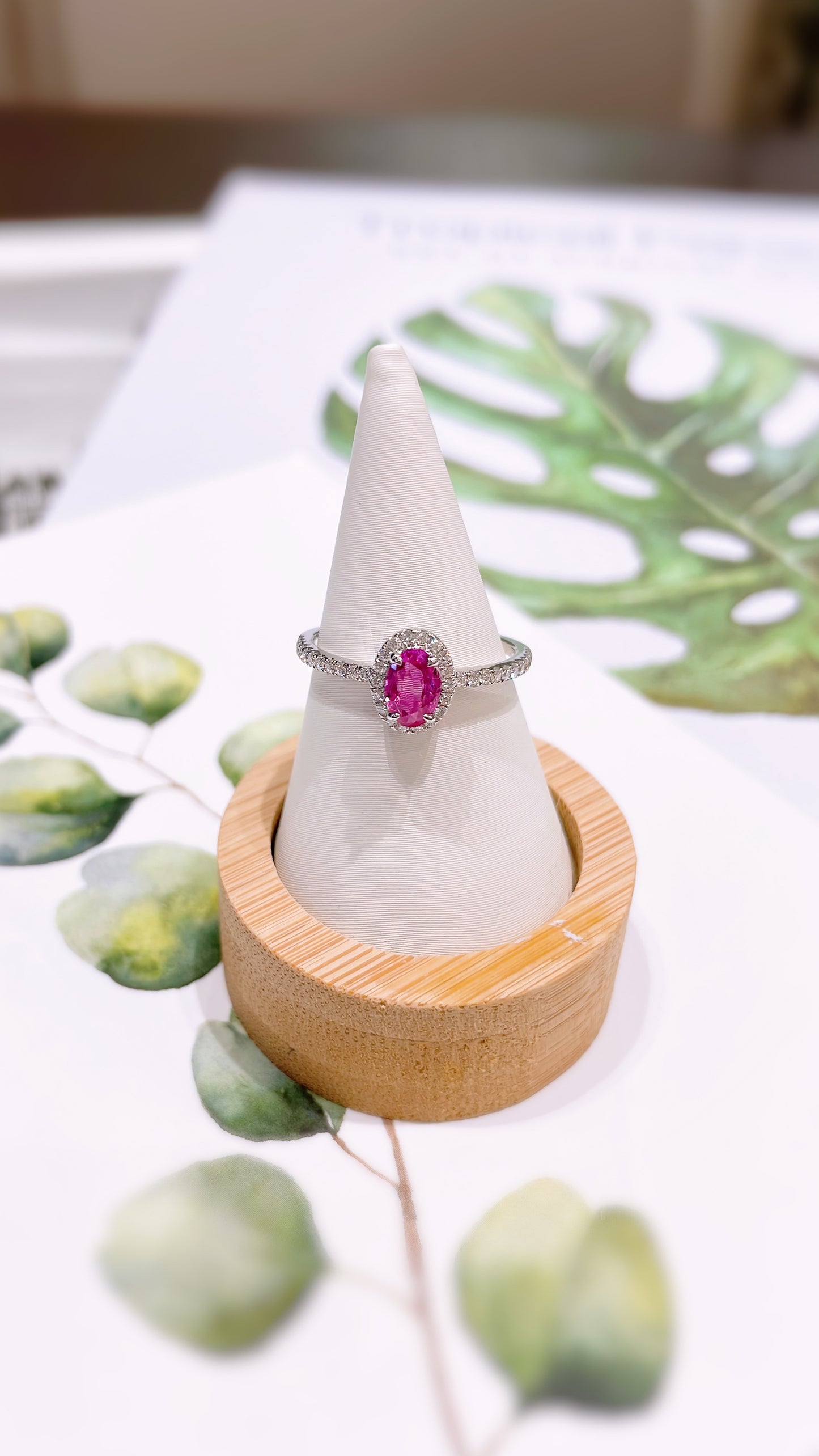 Ruby Diamond Ring-BFO00003390