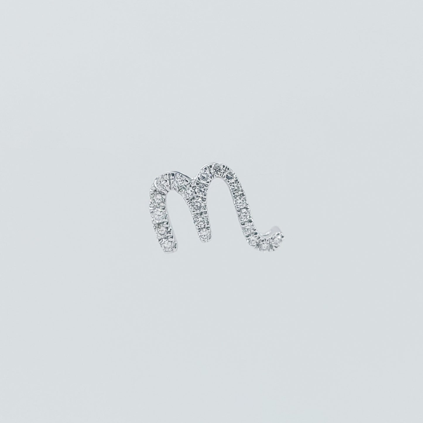 Letter M Charme-#13057@