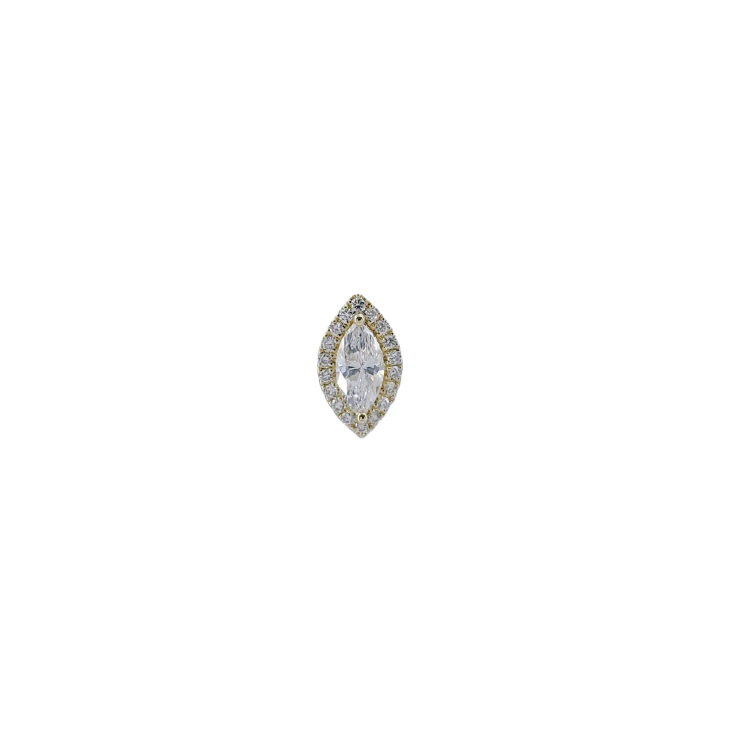 Marquise Diamond Charm-WK4112