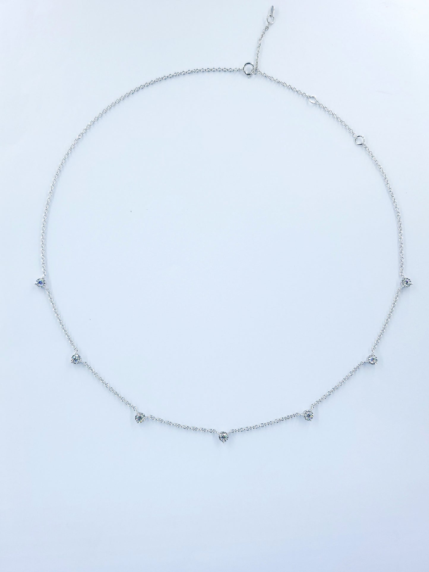 Gypsophila Diamond Necklace-WK3971