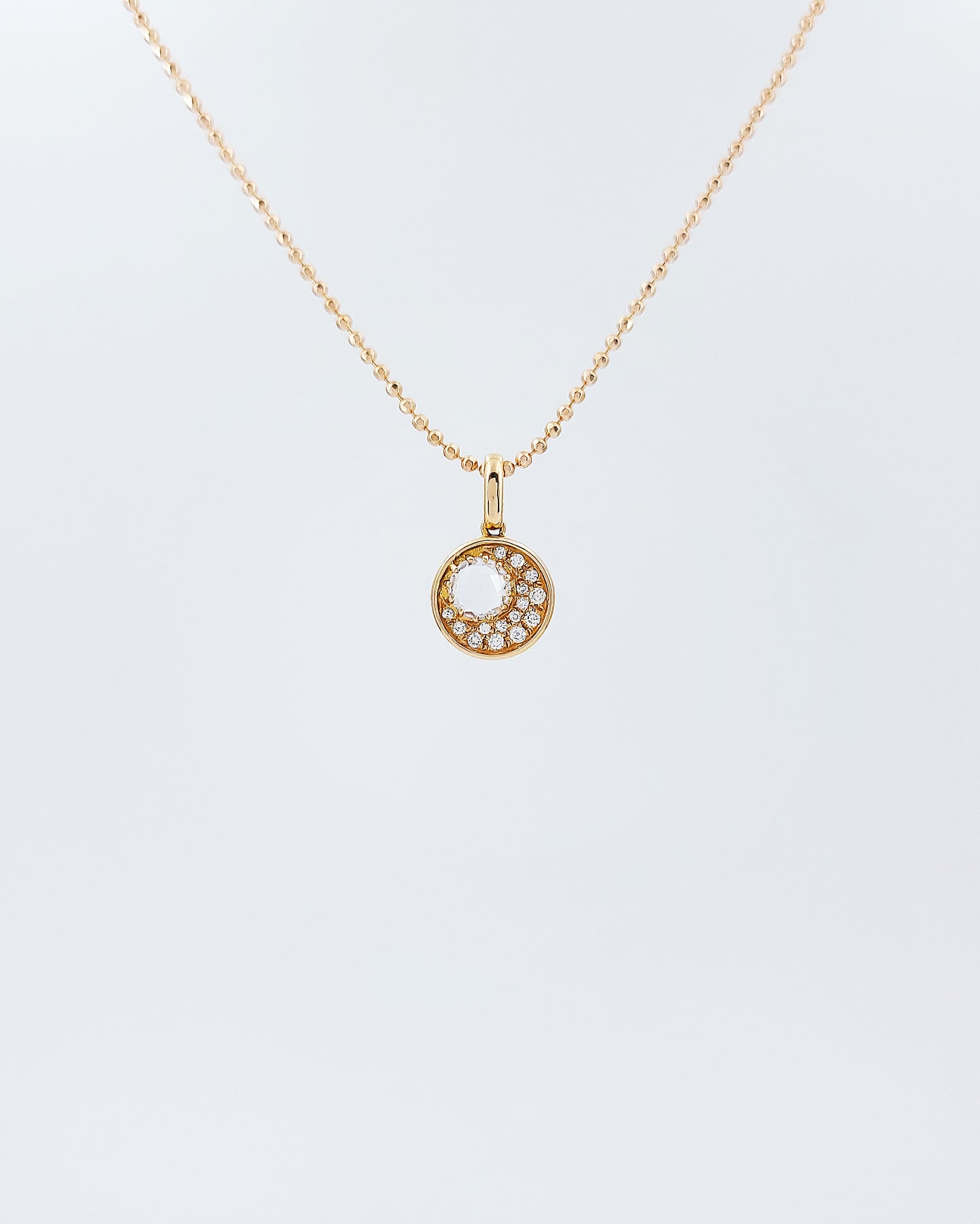 Sapphire and Diamond Pendant - WK3161@
