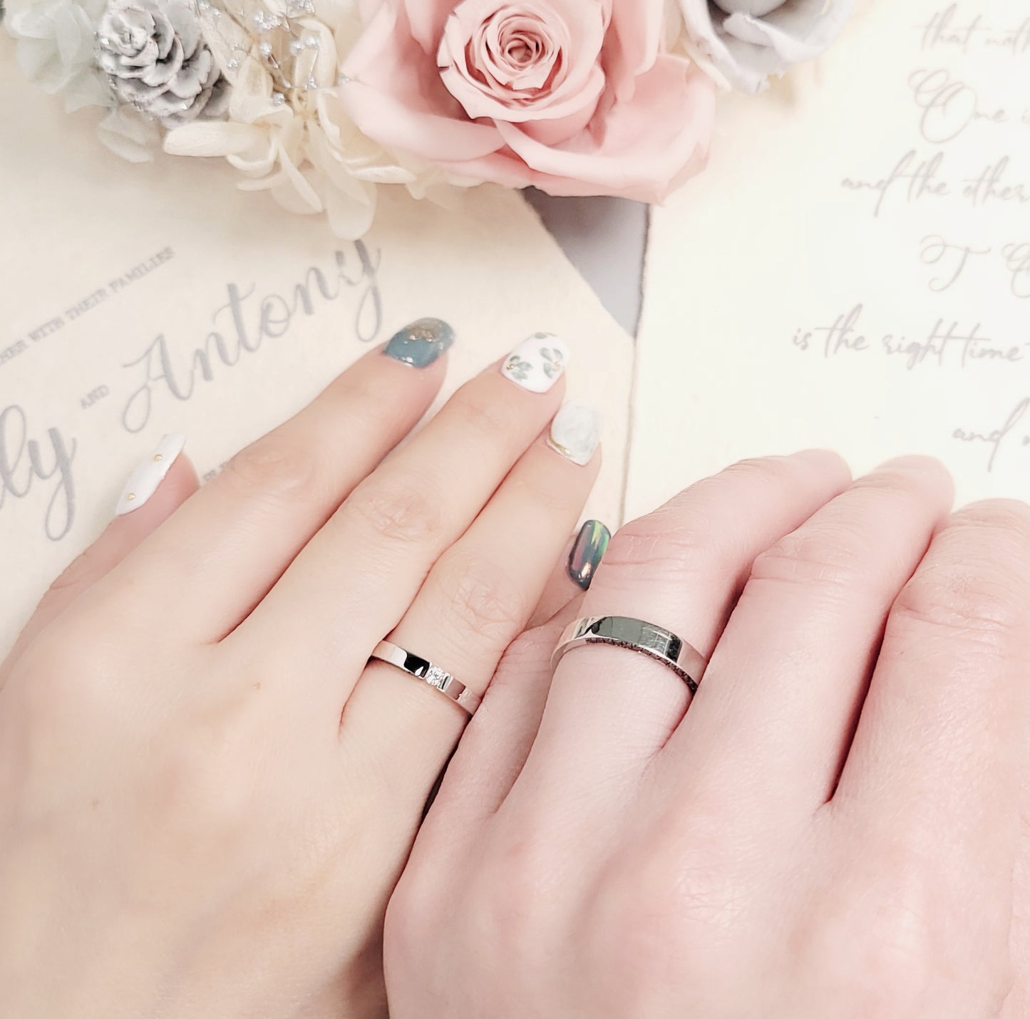 wedding ring -RR22363DB (men)