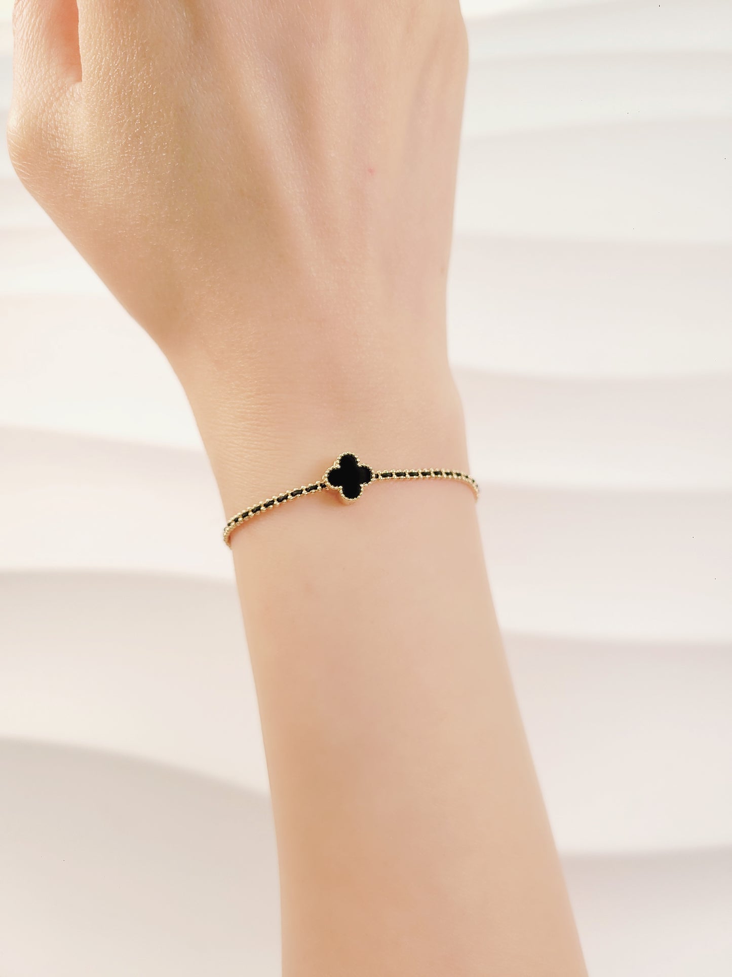 Black Agate Charm-WK4092@