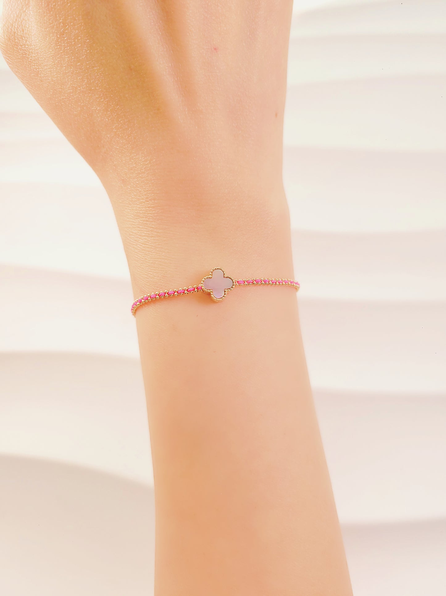 Pink Fritillary Charm-WK4092@