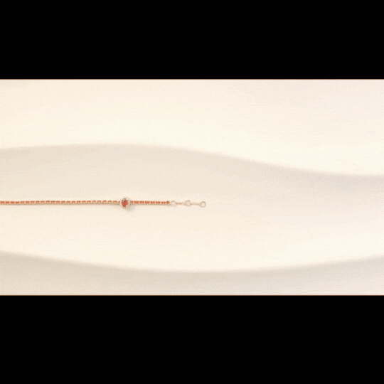 Ruby Diamond Charm-WK4085