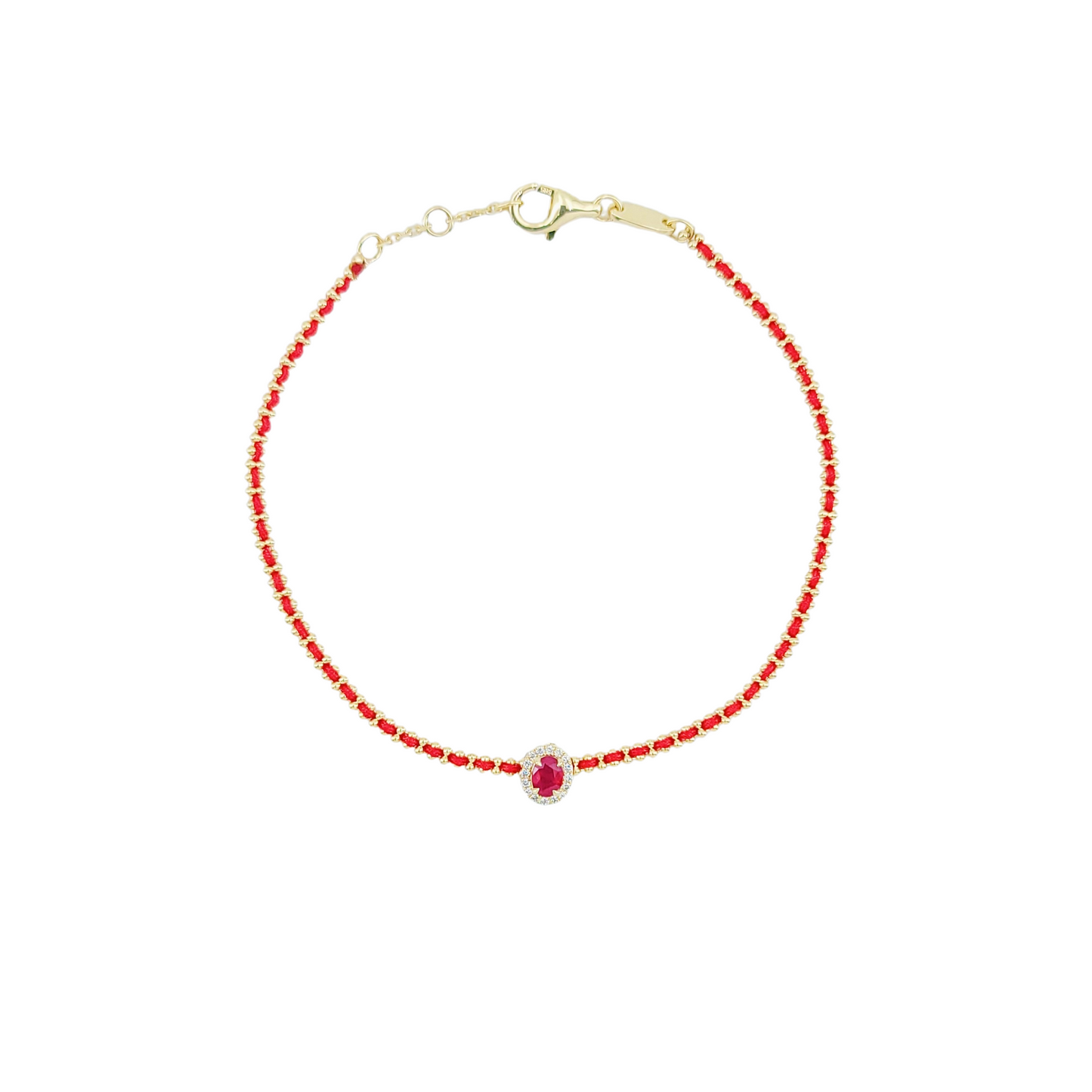 Ruby Diamond Charm-WK4085