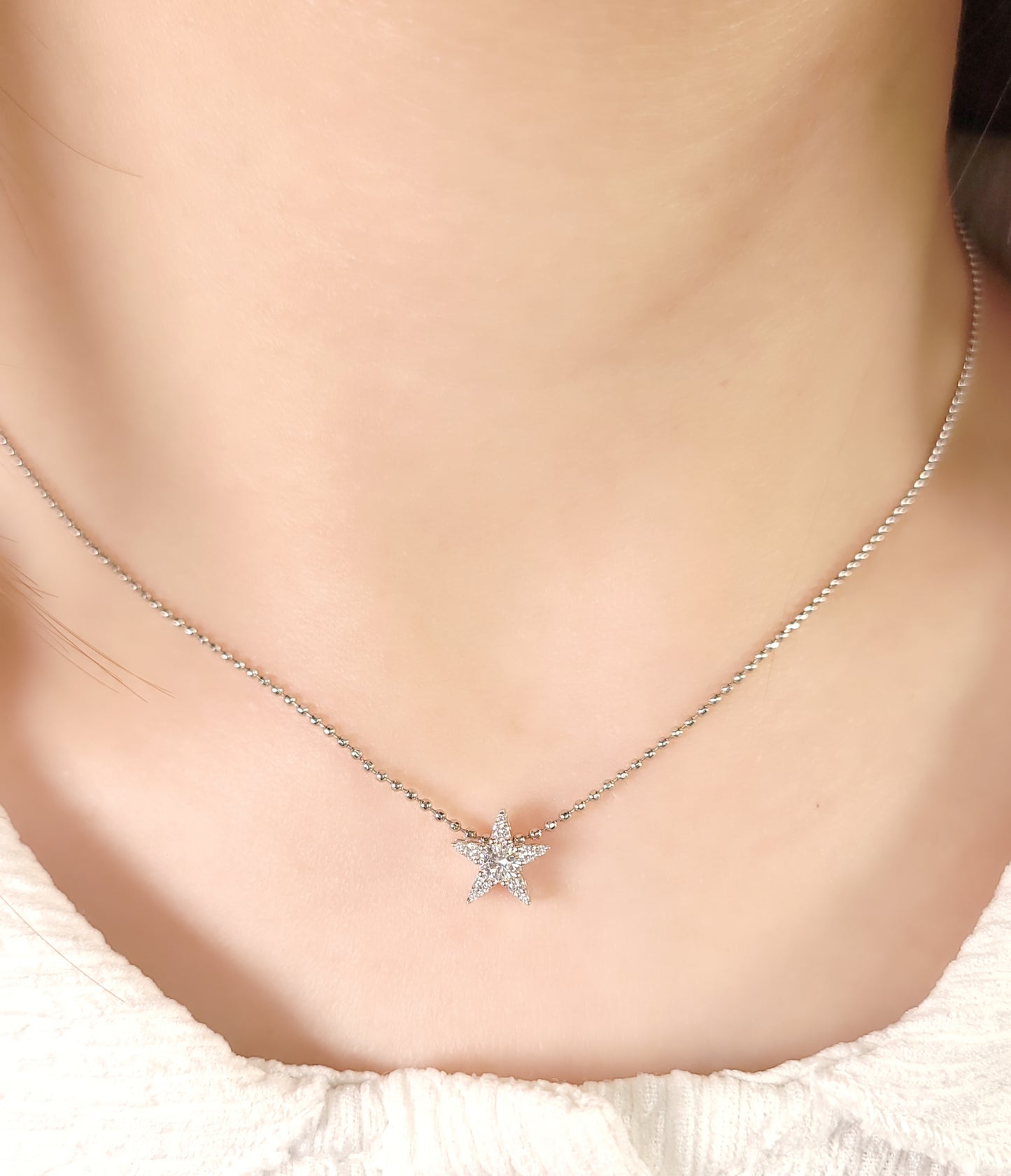 Twinkle Star Diamond Charm-WK4125@