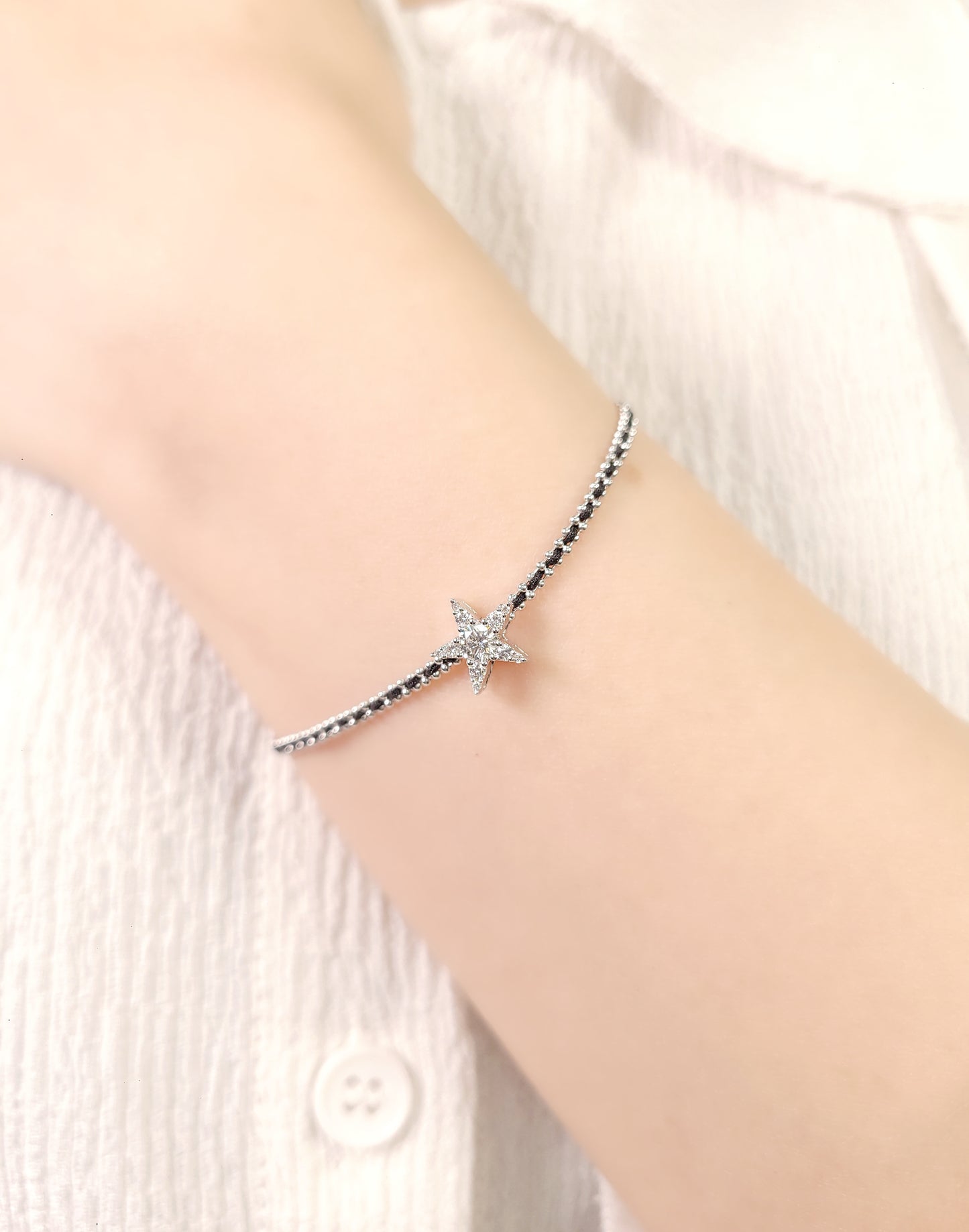 Twinkle Star Diamond Charm-WK4125@