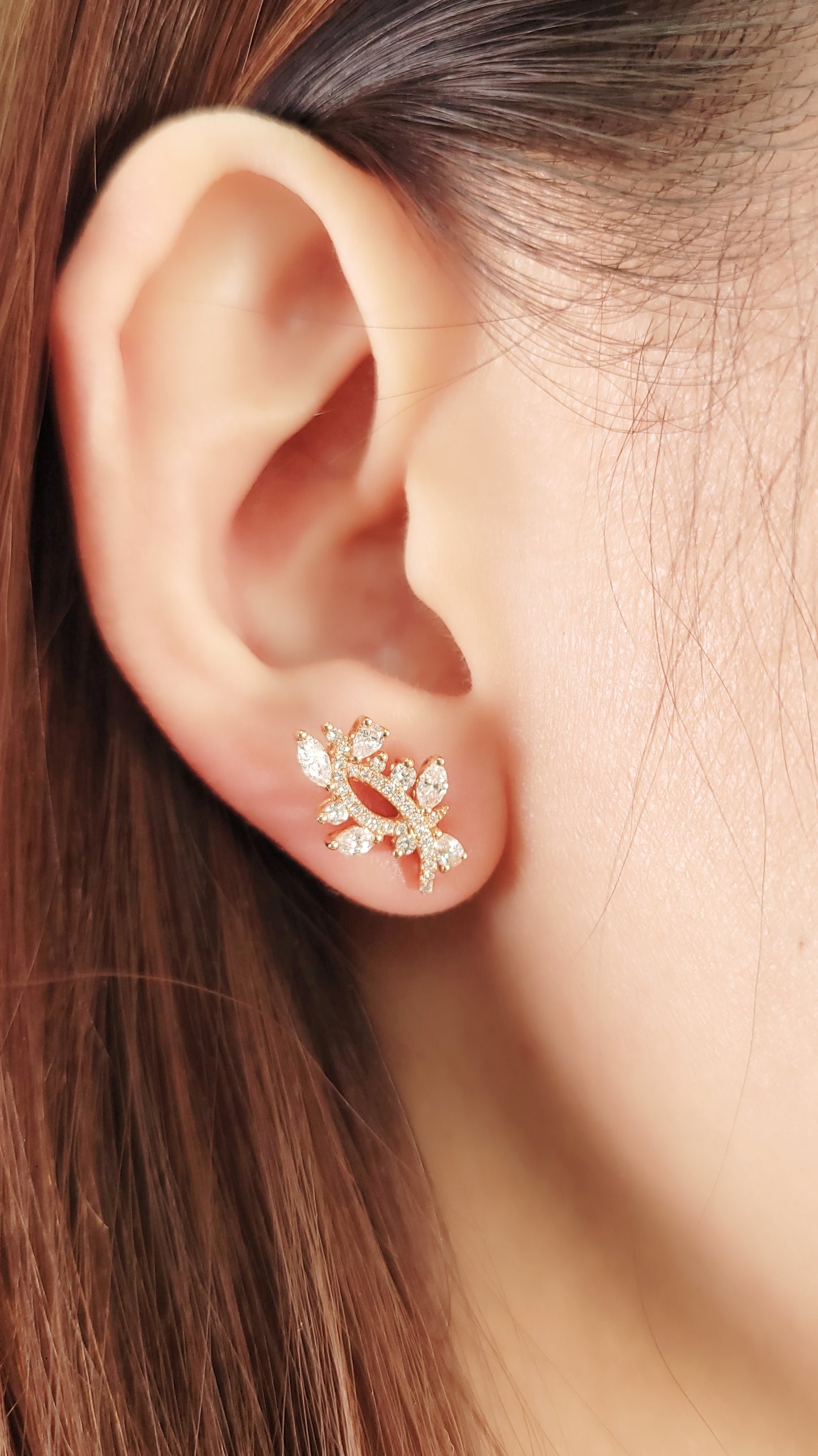 3 Ways Sapphire and Diamond Earrings-WK3717