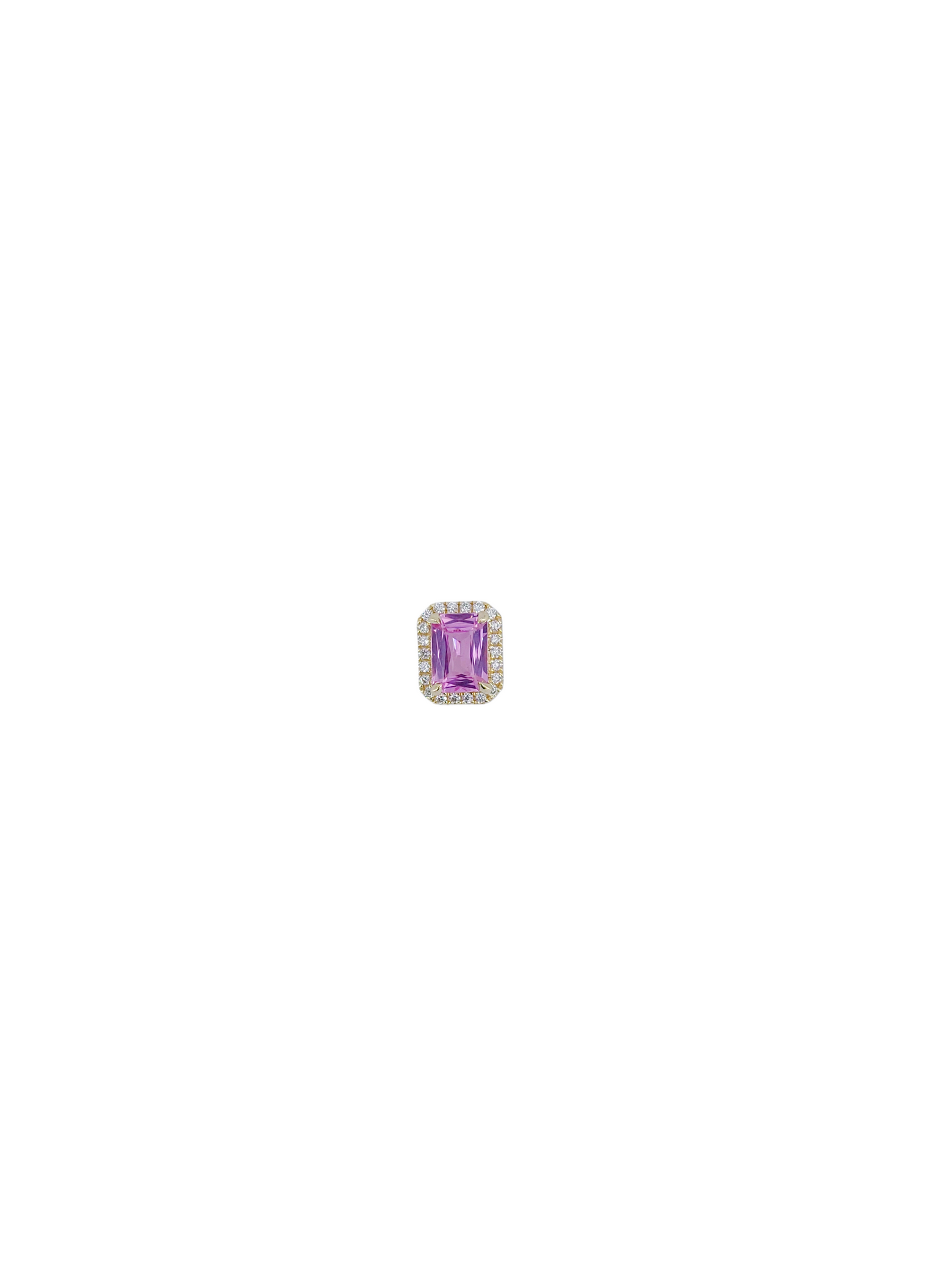 Pink Sapphire and Diamond Pendant -WK4121-EI@