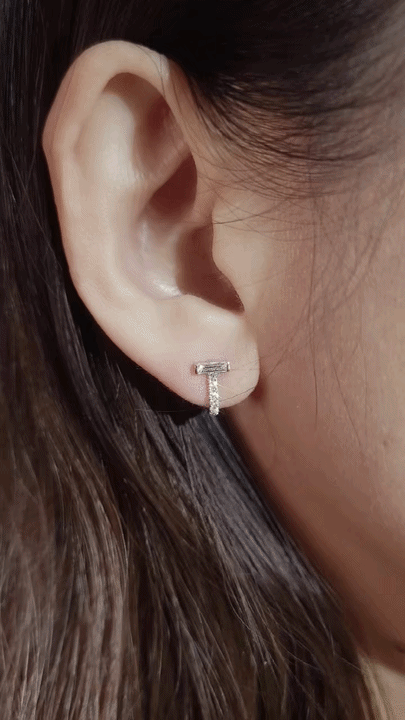 Diamond Earrings-WK4239@