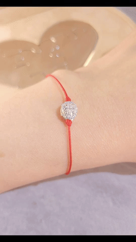 Oval Shape Diamond Charm-WK4113