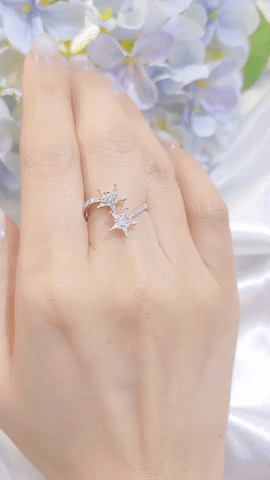 Meteor Diamond Ring-WK3731