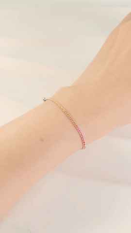 Rainbow Rope Bracelet-XH10@