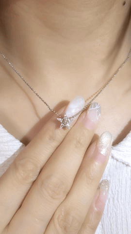 Twinkle Star Diamond Charm-WK4125@
