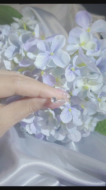 Diamond Earring (one piece)-WK4182