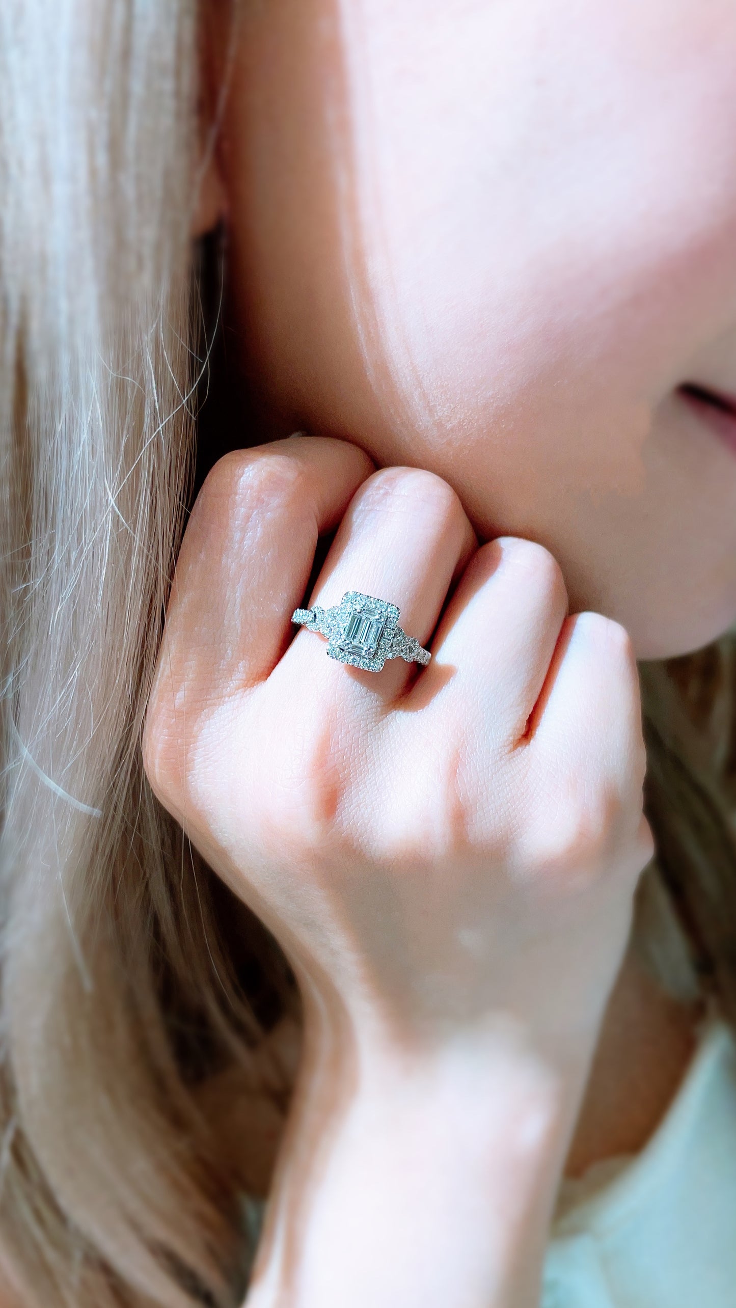 Vintage Style Diamond Ring