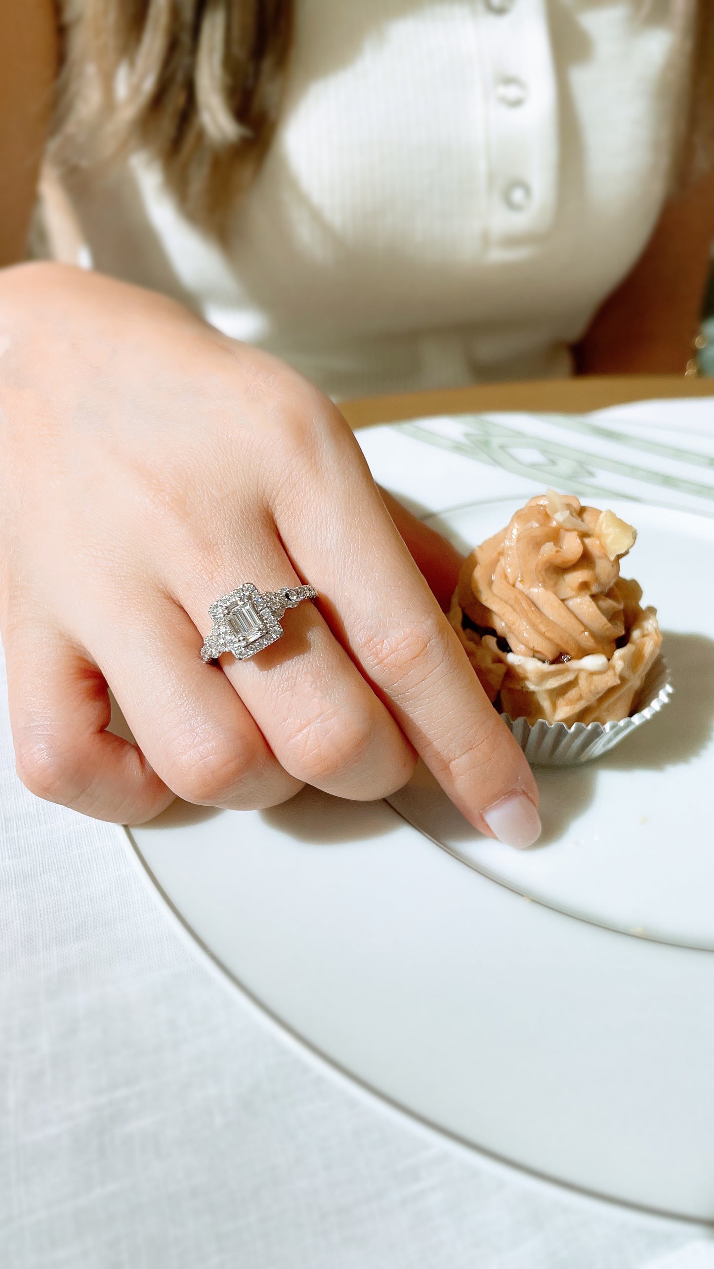 Vintage Style Diamond Ring