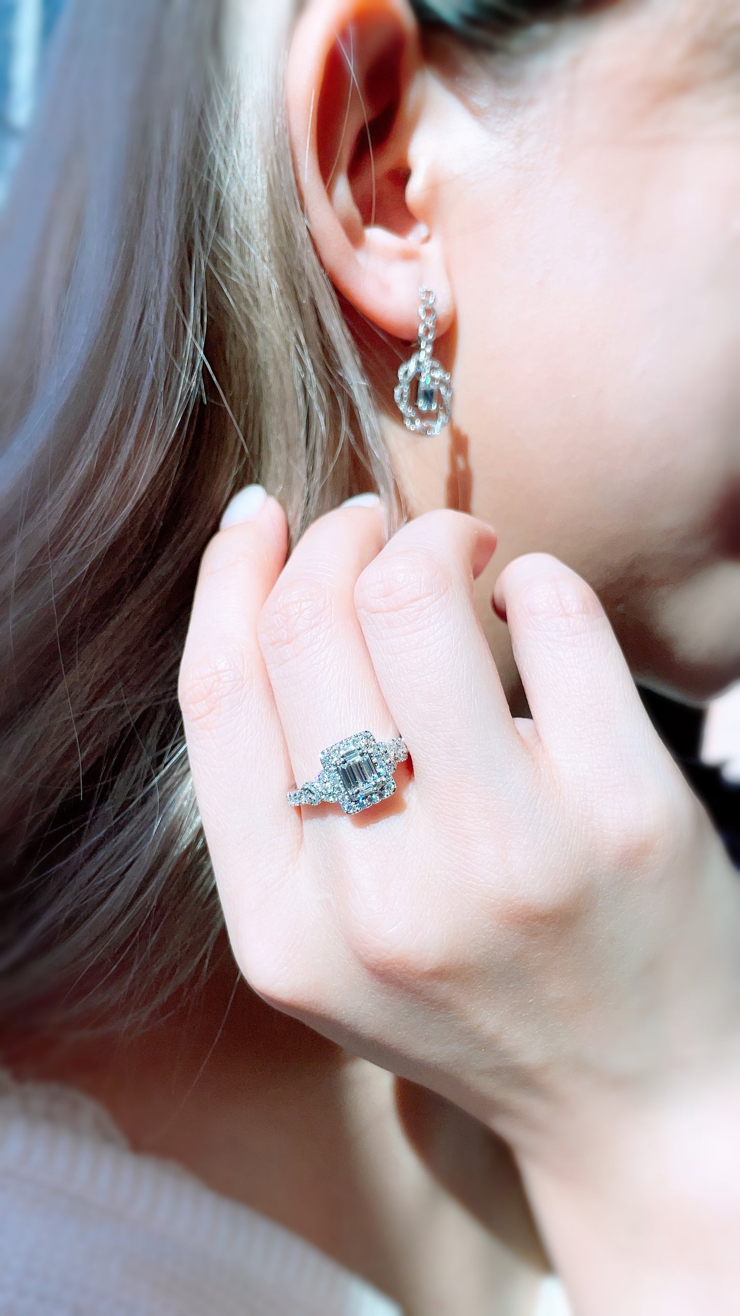 Vintage Style Diamond Ring