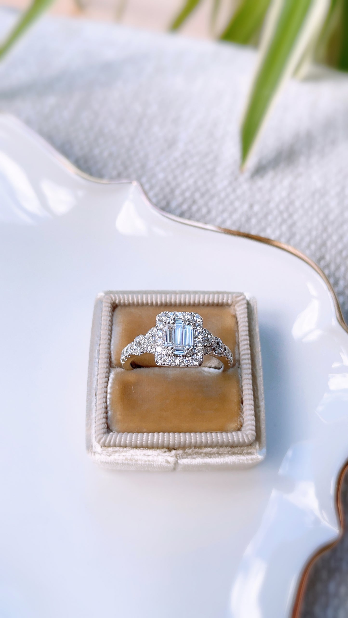 Vintage Style Diamond Ring