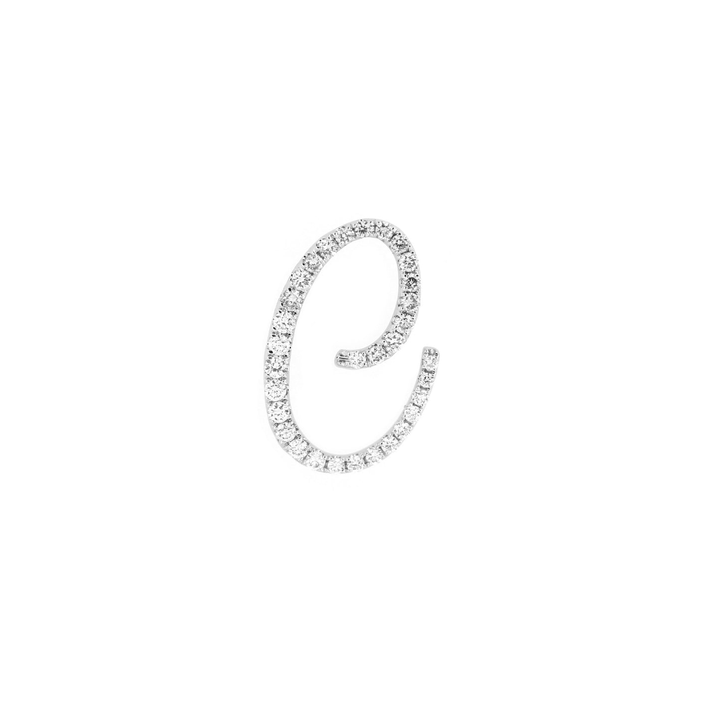 Love Letter Mid-Size C Pendant