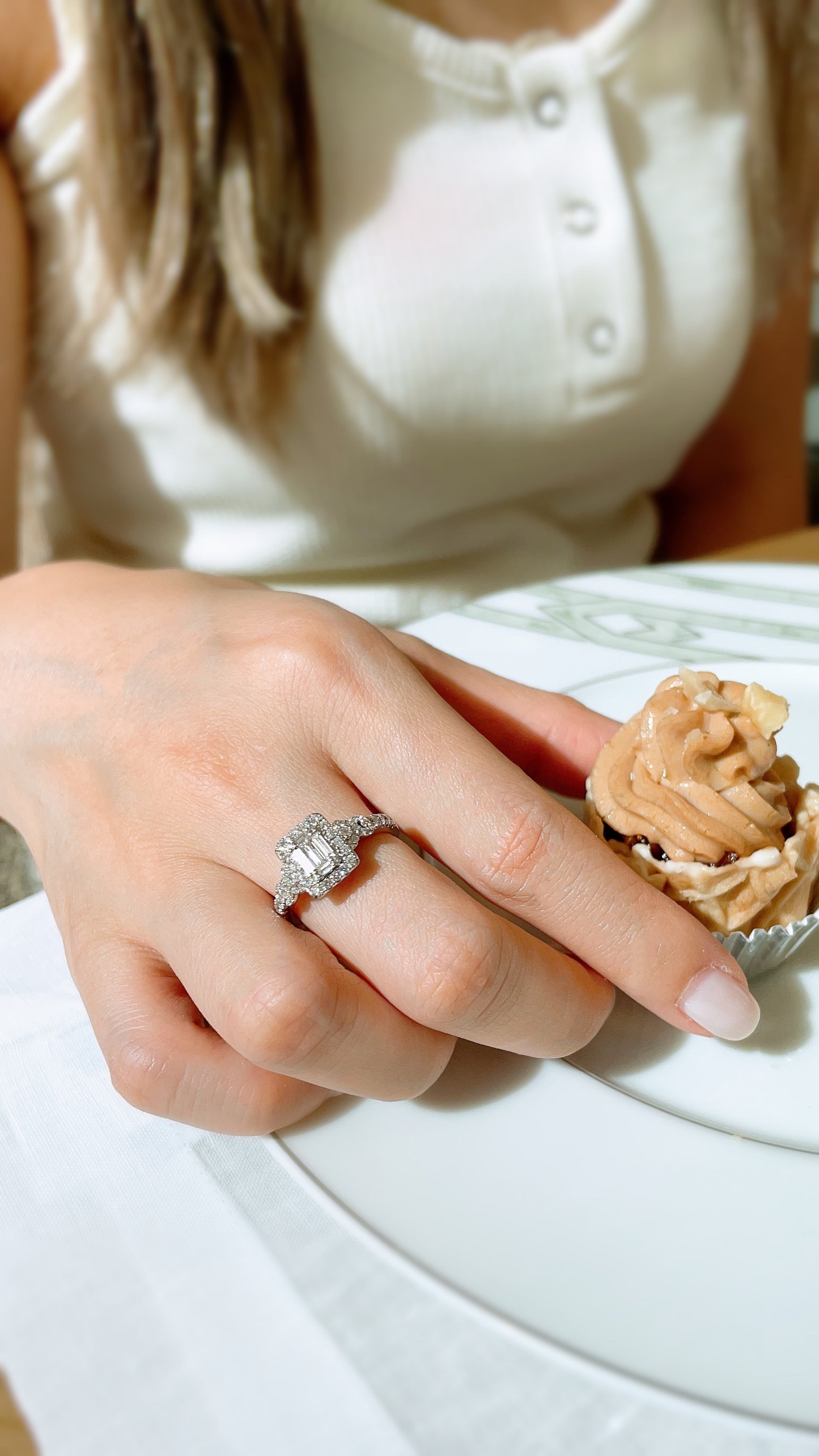 Vintage Style Diamond Ring