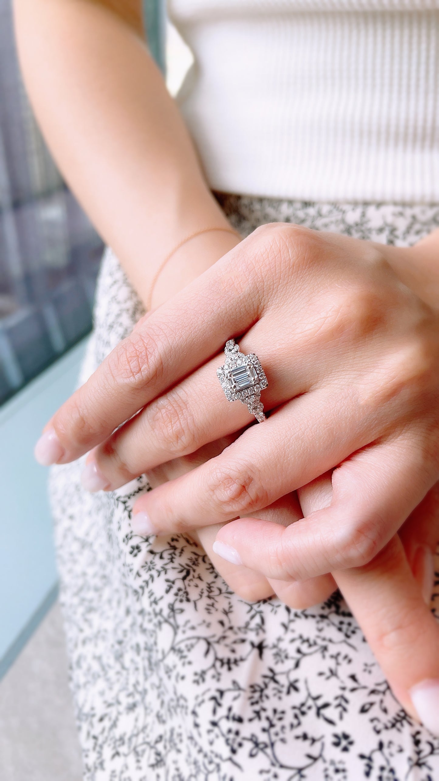 Vintage Style Diamond Ring