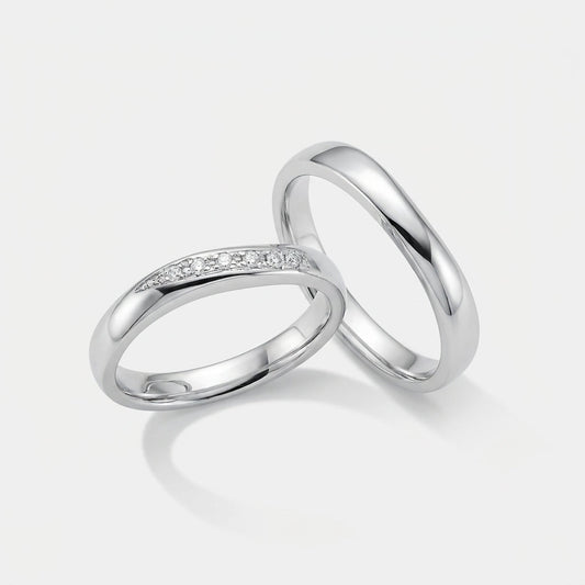 結婚對戒應該選18K 金還是白金（鉑金）？