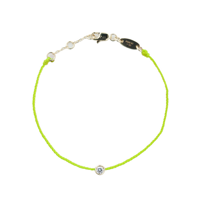 Lucky Rope Diamond Bracelet-WK4054@