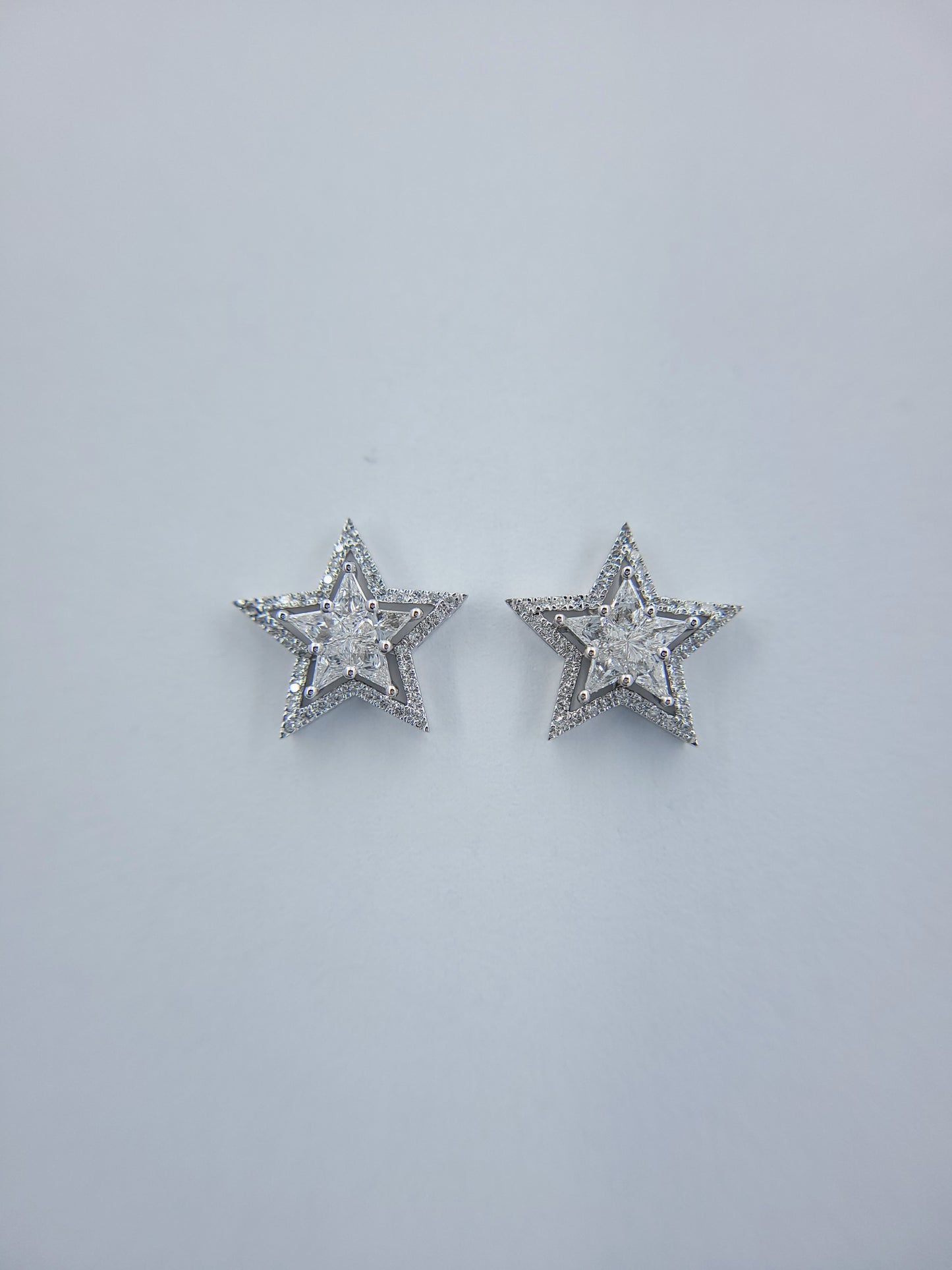 Diamond Starry Earrings-WK3635