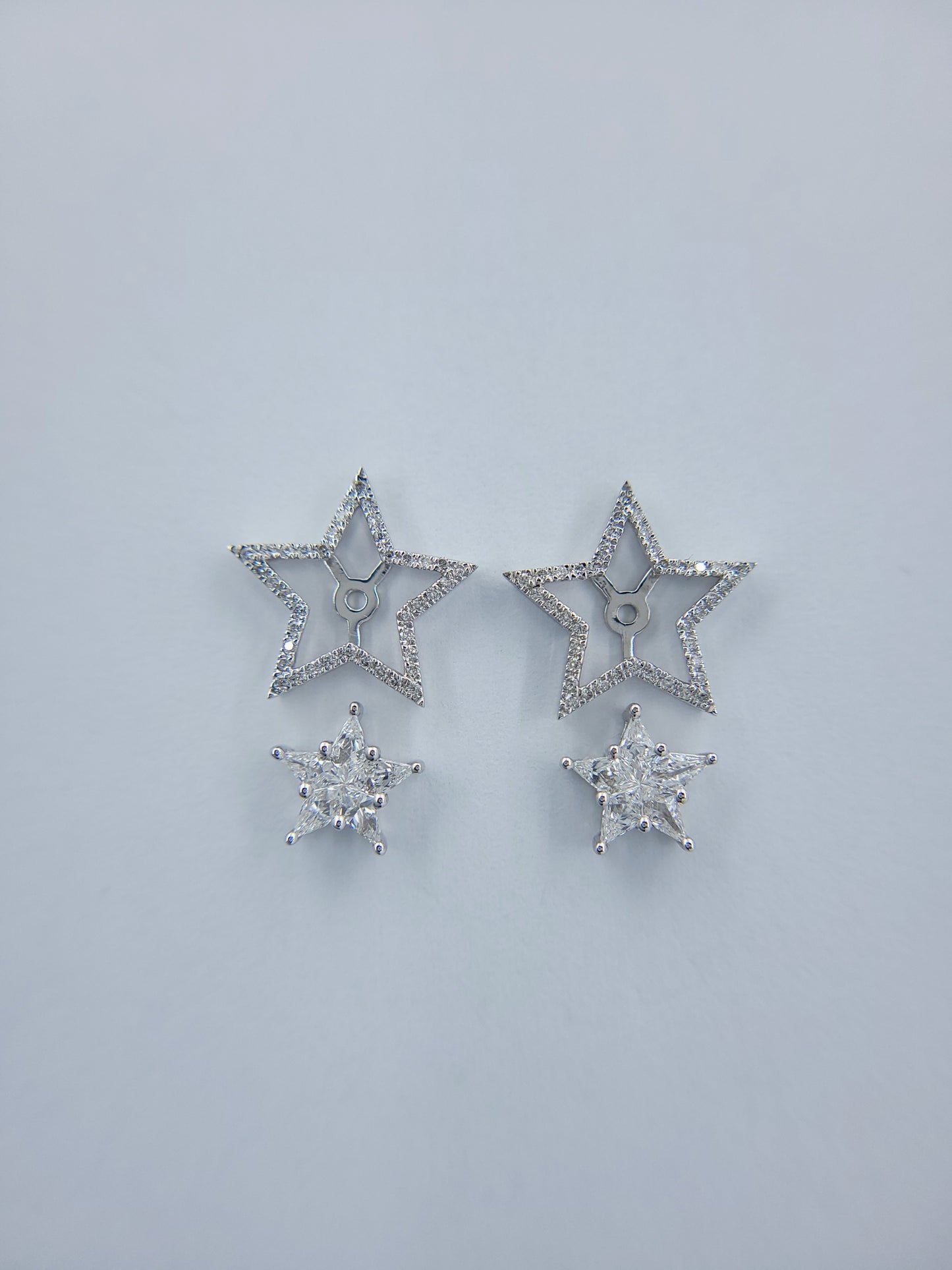 Diamond Starry Earrings-WK3635