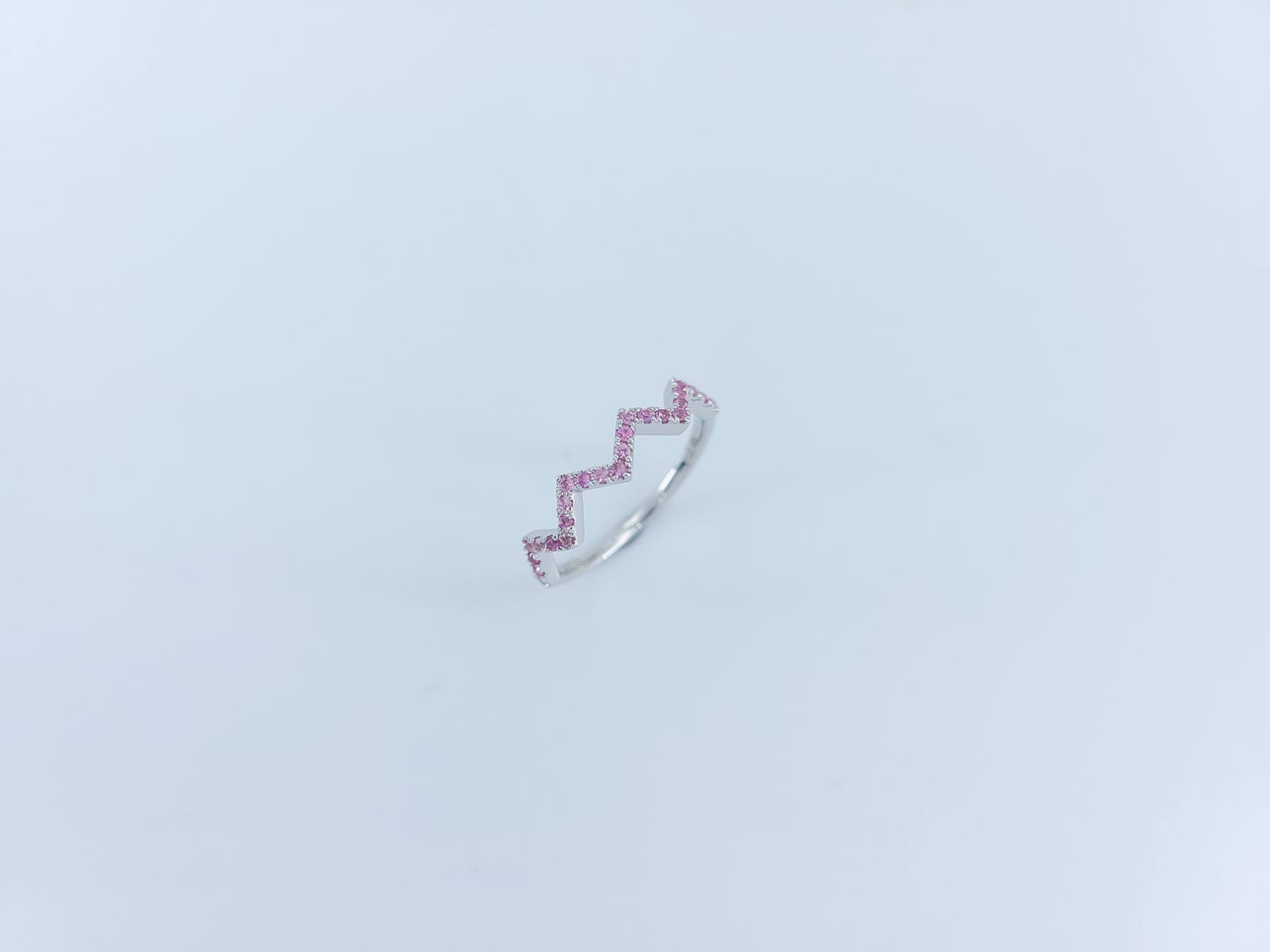 Pink Sapphire Ring-WK3982