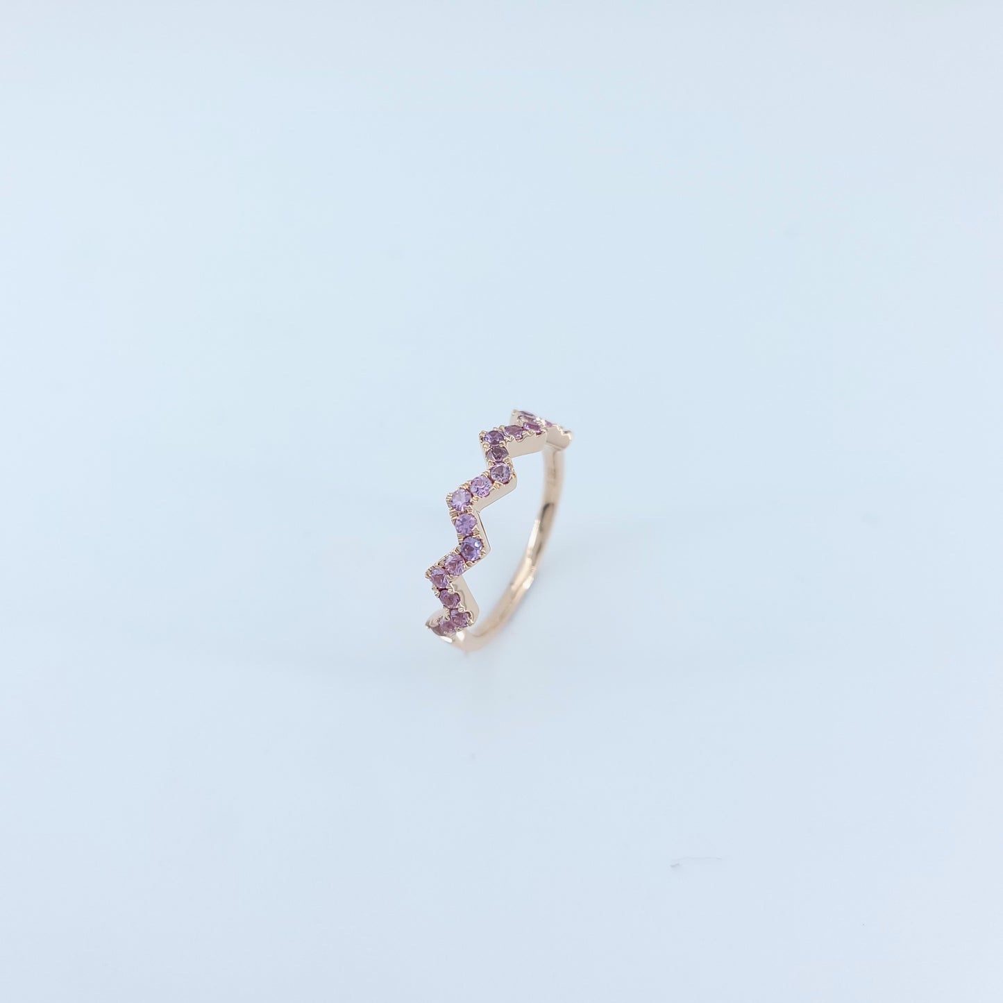 Purple Sapphire Ring-WK3987