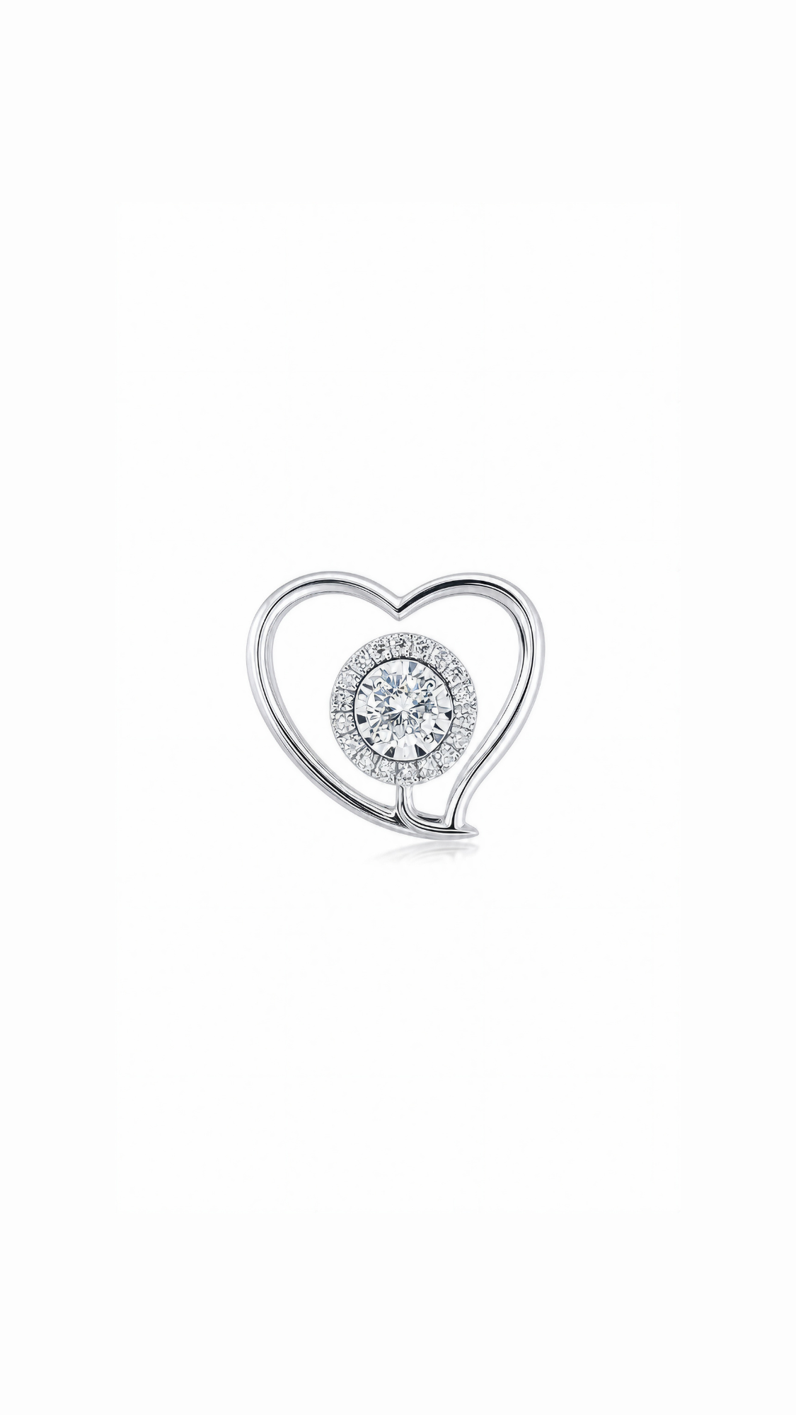 2 Ways Diamond Pendant-WK4089