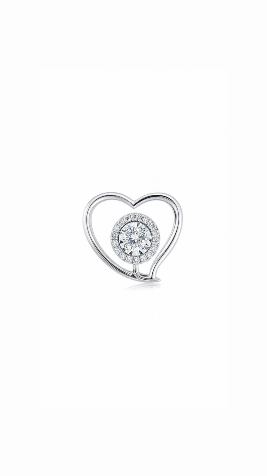 2 Ways Diamond Pendant-WK4089