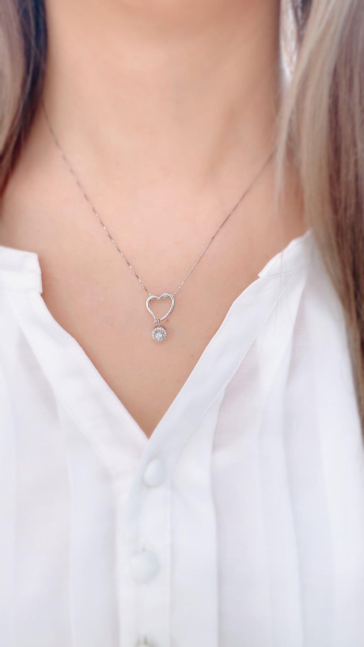 2 Ways Diamond Pendant-WK4089