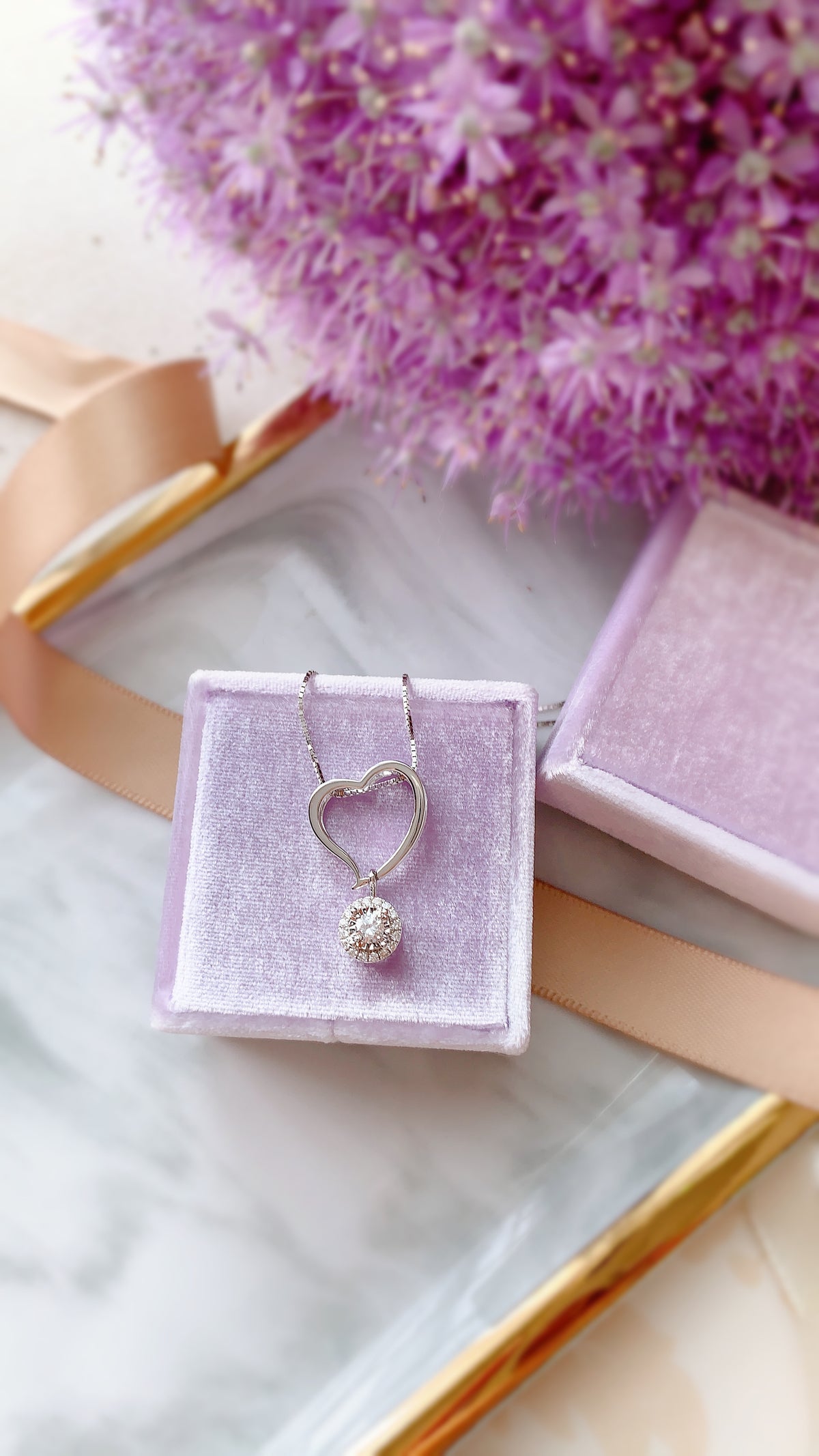 2 Ways Diamond Pendant-WK4089